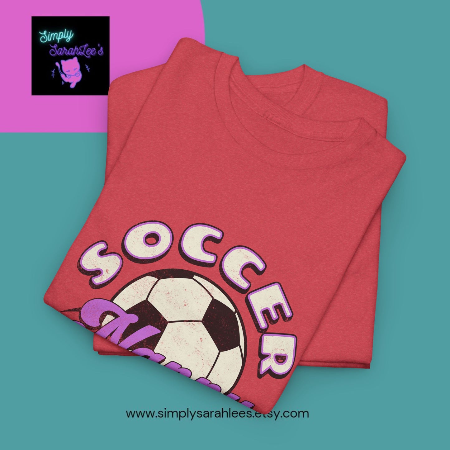 Soccer Nanny Unisex Heavy Cotton Tee