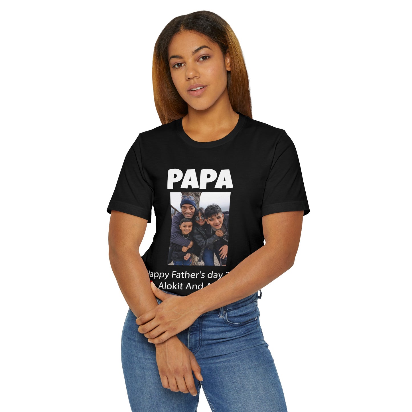 Father's day shirt *Custom for Avi* Unisex Jersey T-Shirt