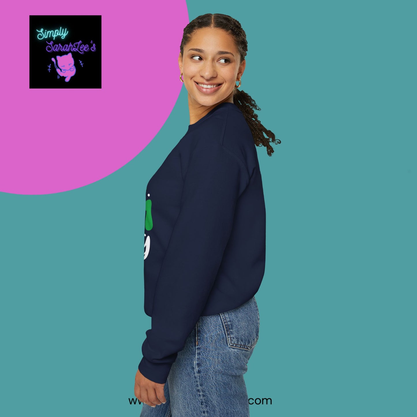 Lucky Charm Nanny Unisex Heavy Blend™ Crewneck Sweatshirt