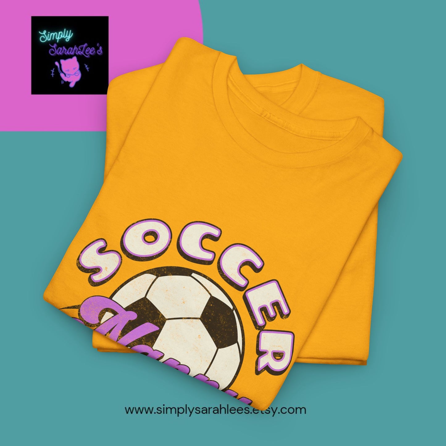 Soccer Nanny Unisex Heavy Cotton Tee