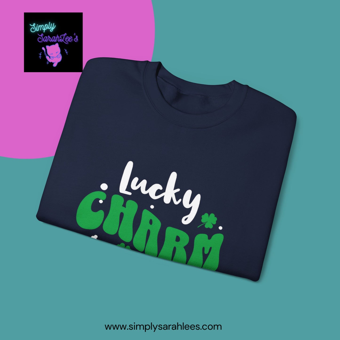 Lucky Charm Nanny Unisex Heavy Blend™ Crewneck Sweatshirt