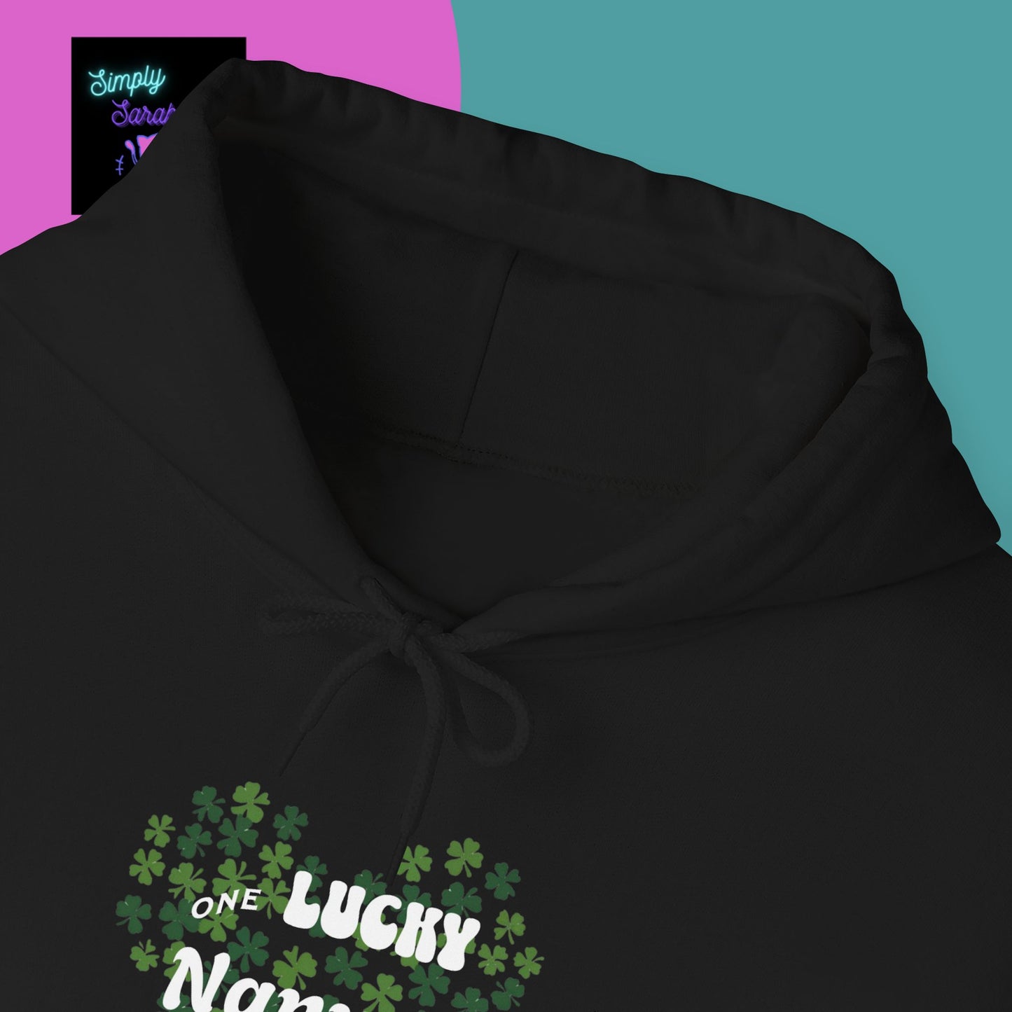 One Lucky Nanny Unisex Heavy Blend™ Hooded Sweatshirt