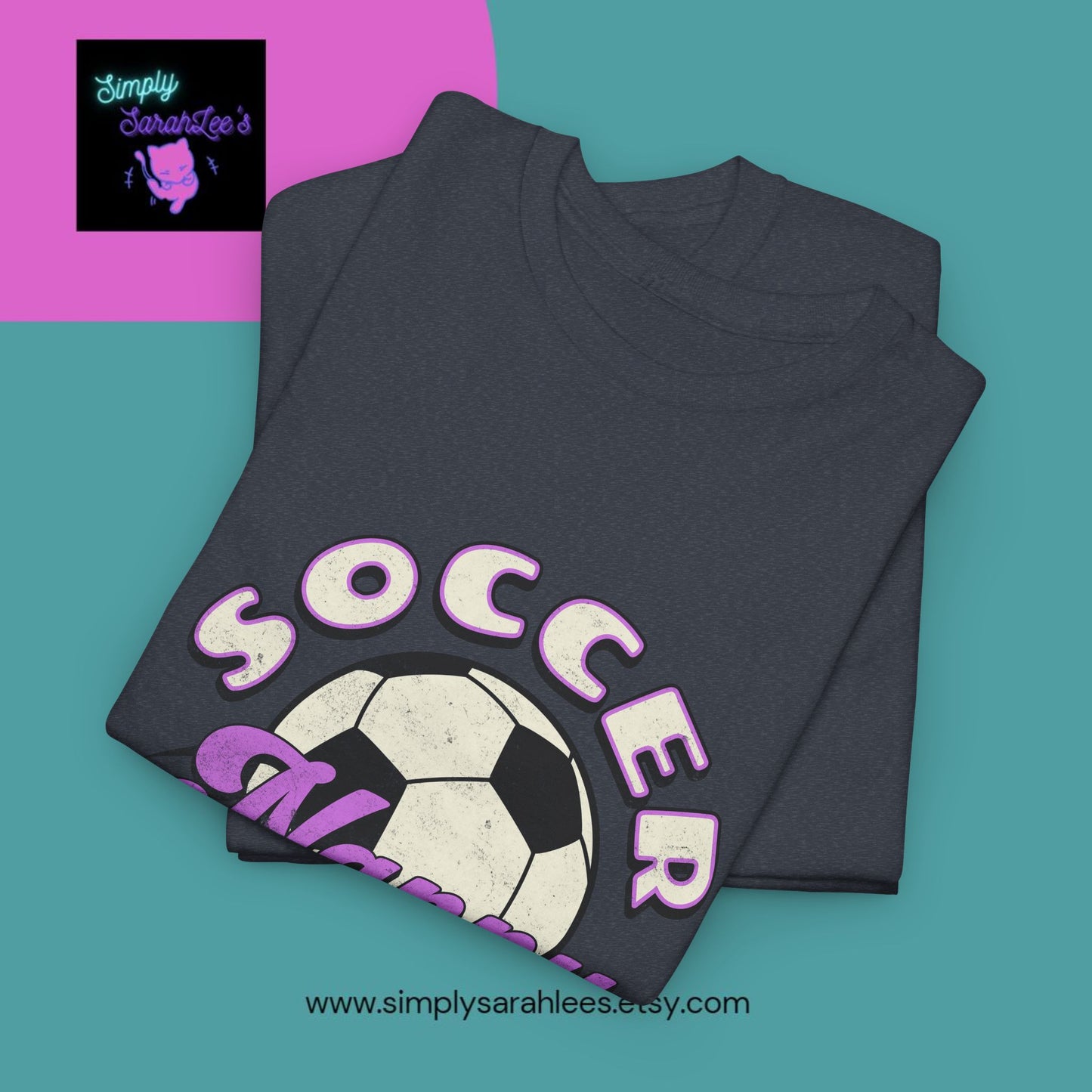 Soccer Nanny Unisex Heavy Cotton Tee