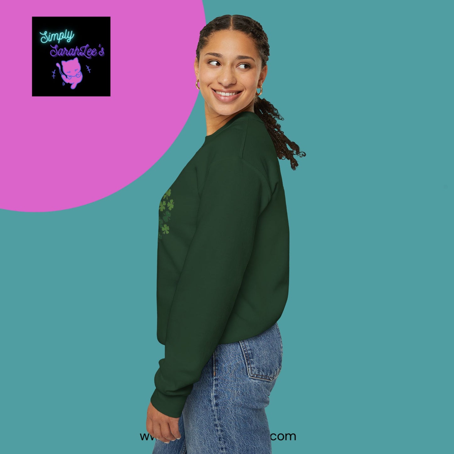 One Lucky Nanny Unisex Heavy Blend™ Crewneck Sweatshirt