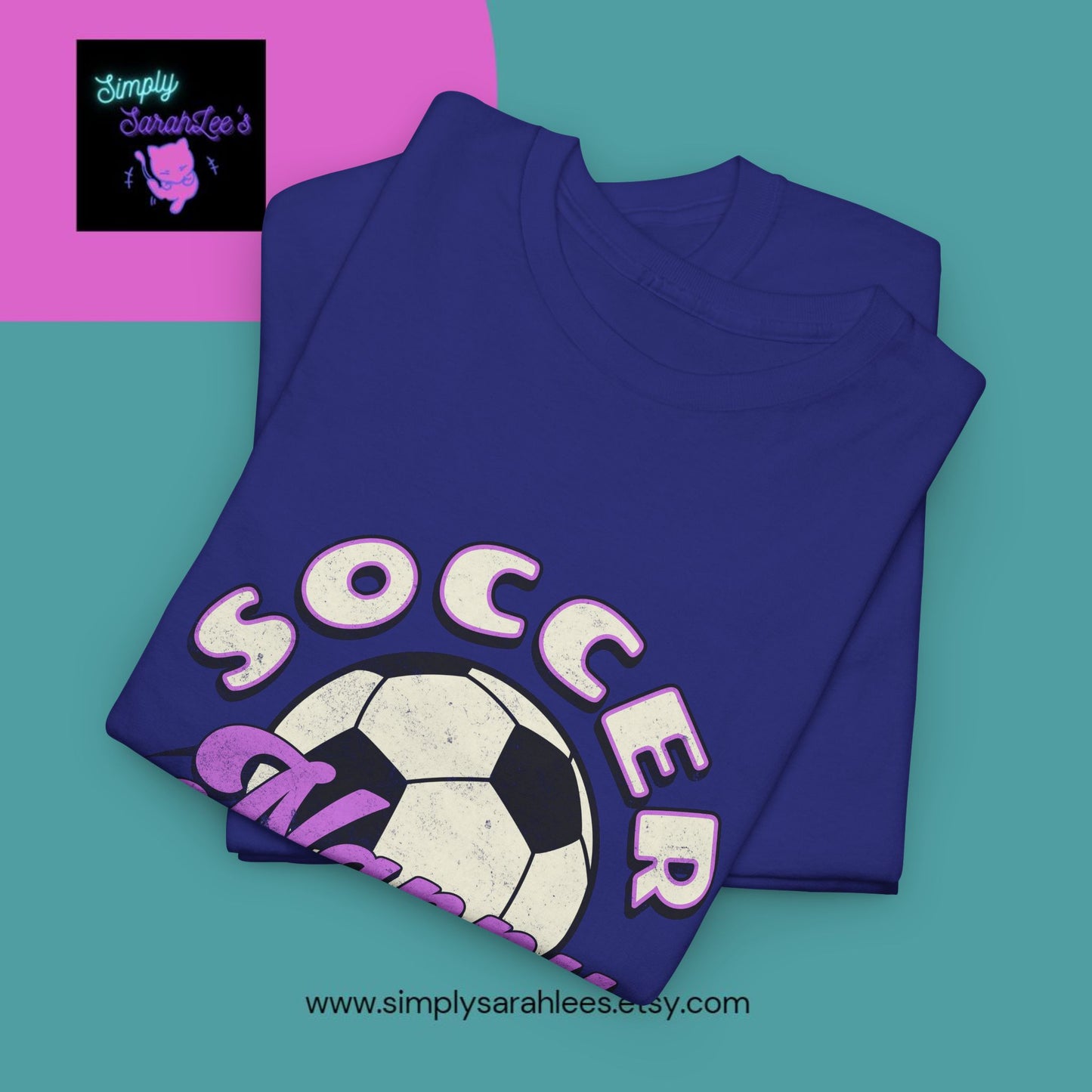 Soccer Nanny Unisex Heavy Cotton Tee