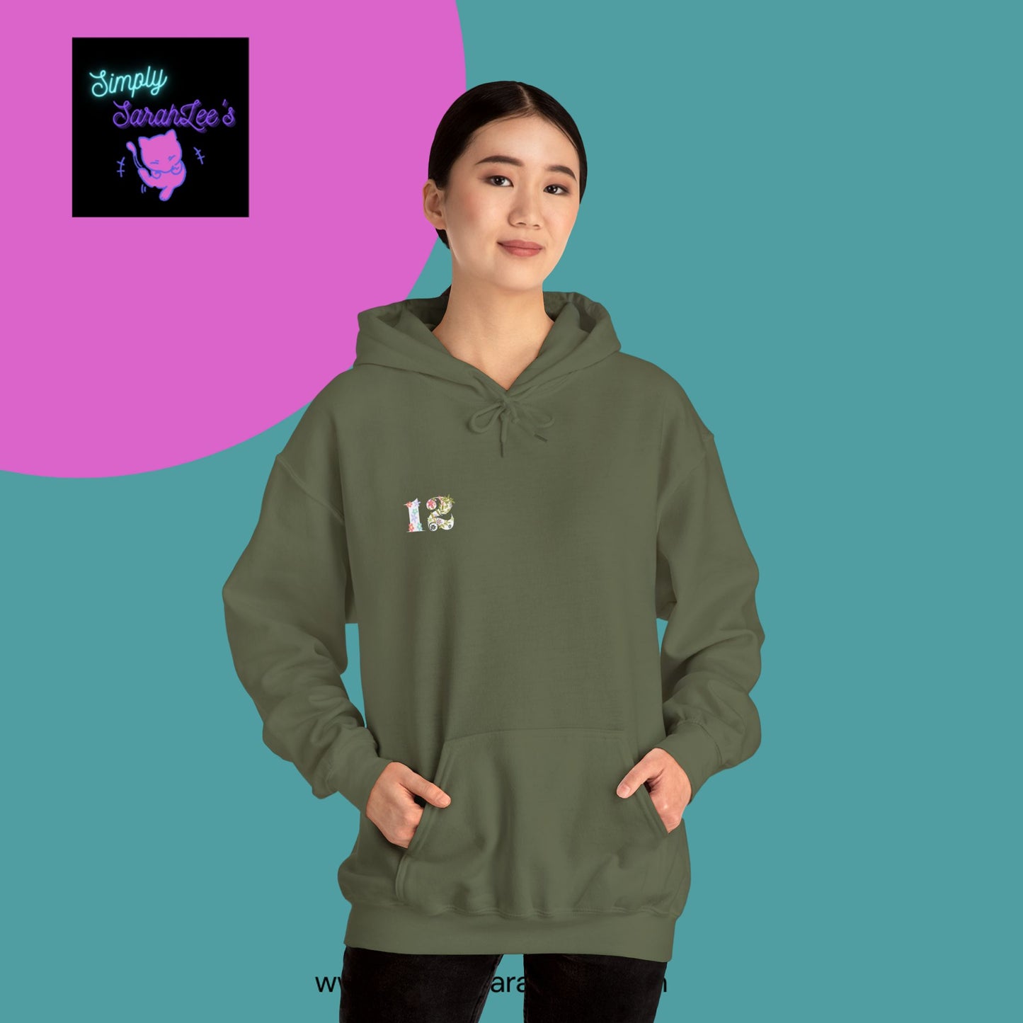 Sincy 12 *Custom Hoodie for Elysha* Unisex Heavy Blend Hooded Sweatshirt