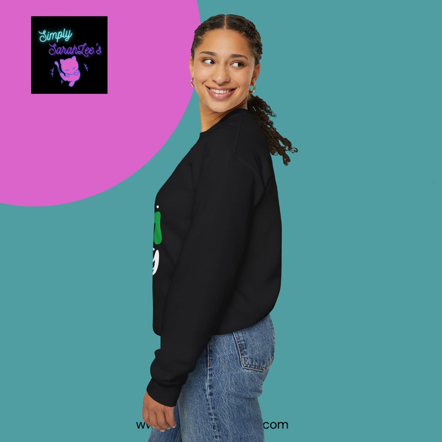 Lucky Charm Nanny Unisex Heavy Blend™ Crewneck Sweatshirt