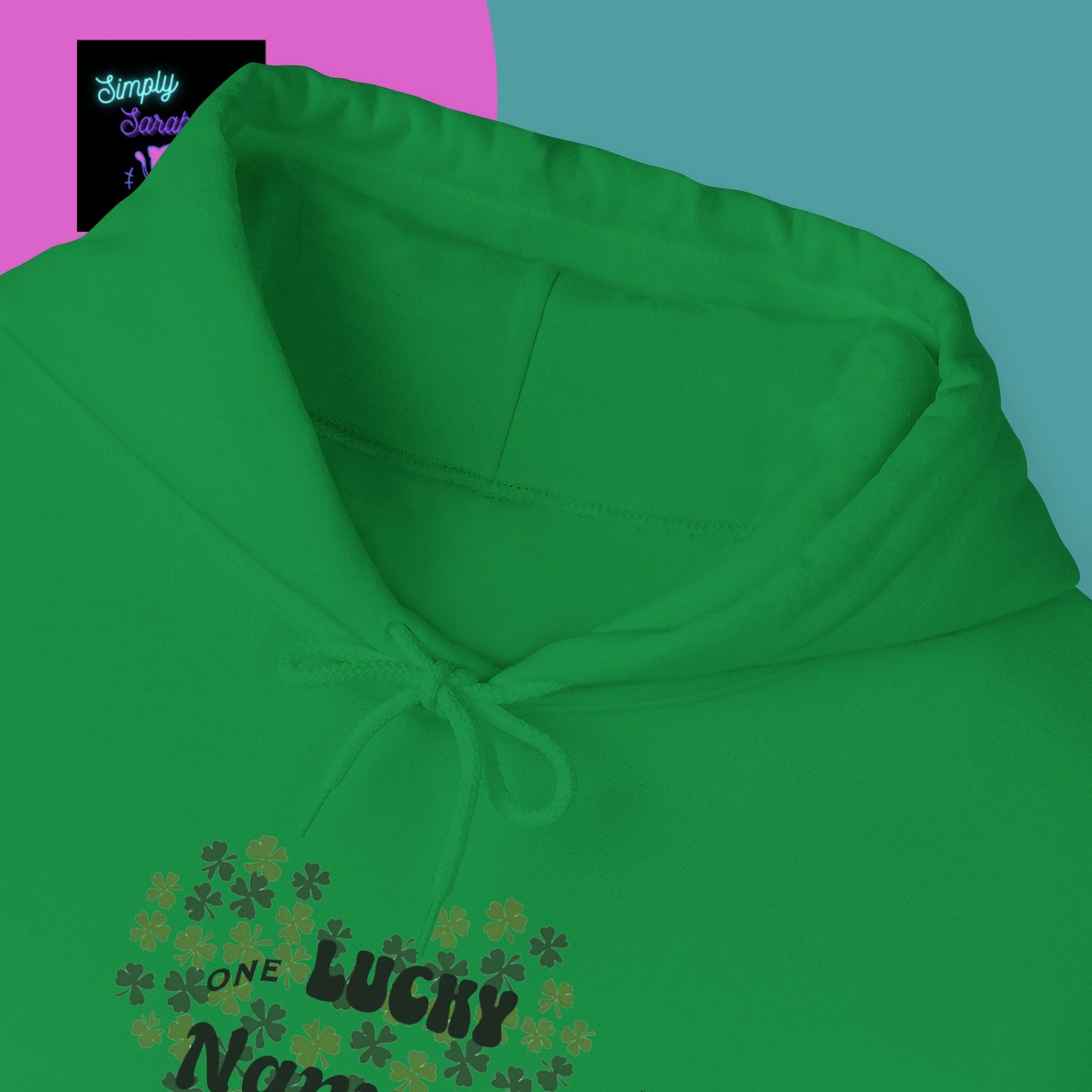 One Lucky Nanny Unisex Heavy Blend™ Hooded Sweatshirt