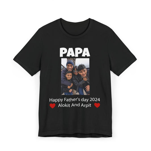 Father's day shirt *Custom for Avi* Unisex Jersey T-Shirt