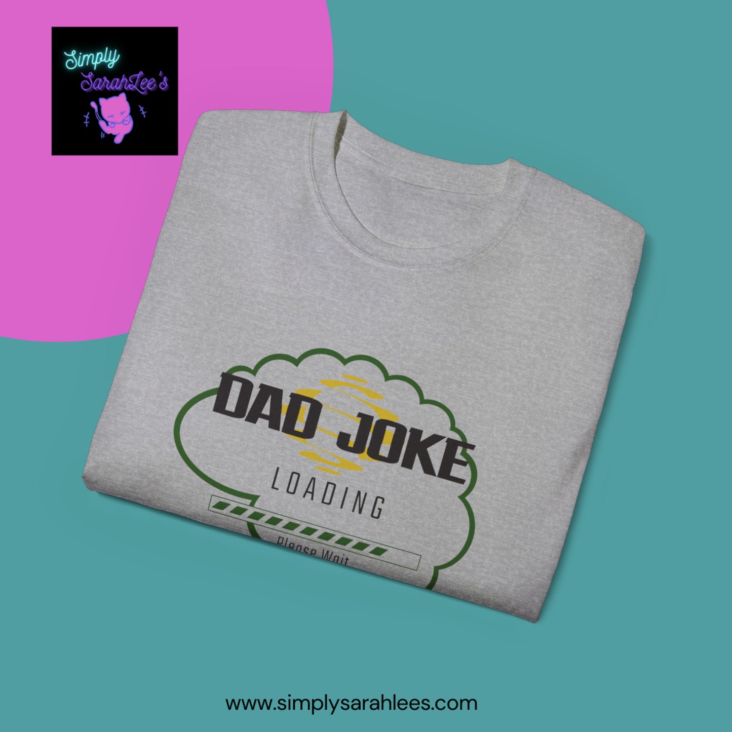 Dad Joke Loading brain T-shirt