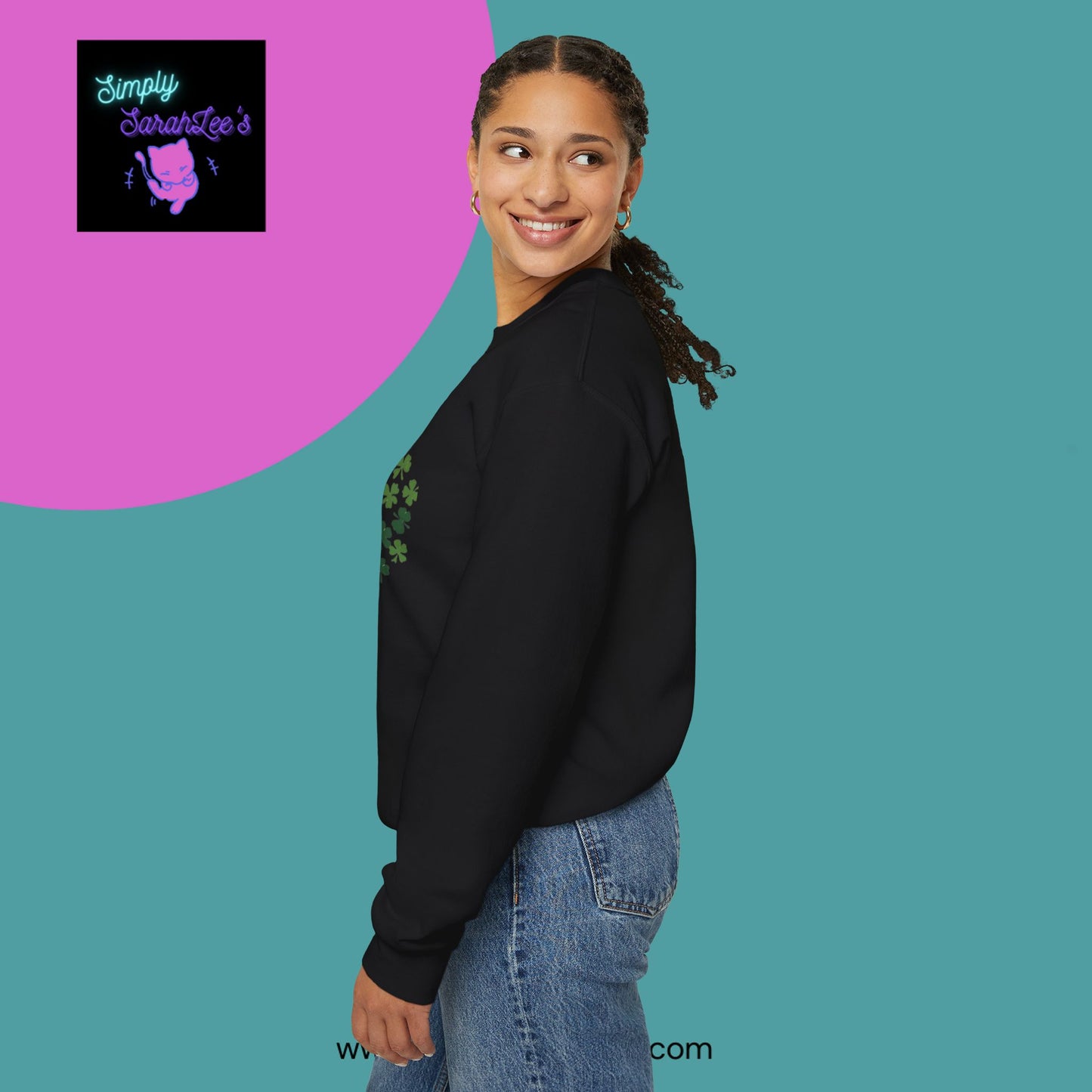 One Lucky Nanny Unisex Heavy Blend™ Crewneck Sweatshirt