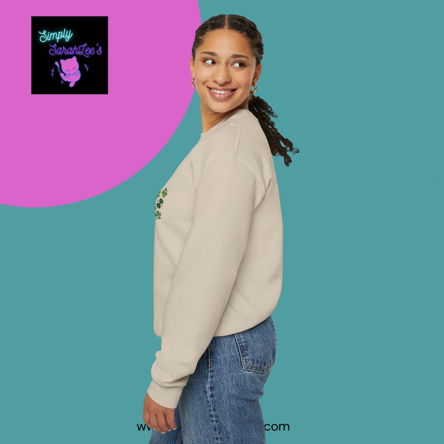 One Lucky Nanny Unisex Heavy Blend™ Crewneck Sweatshirt