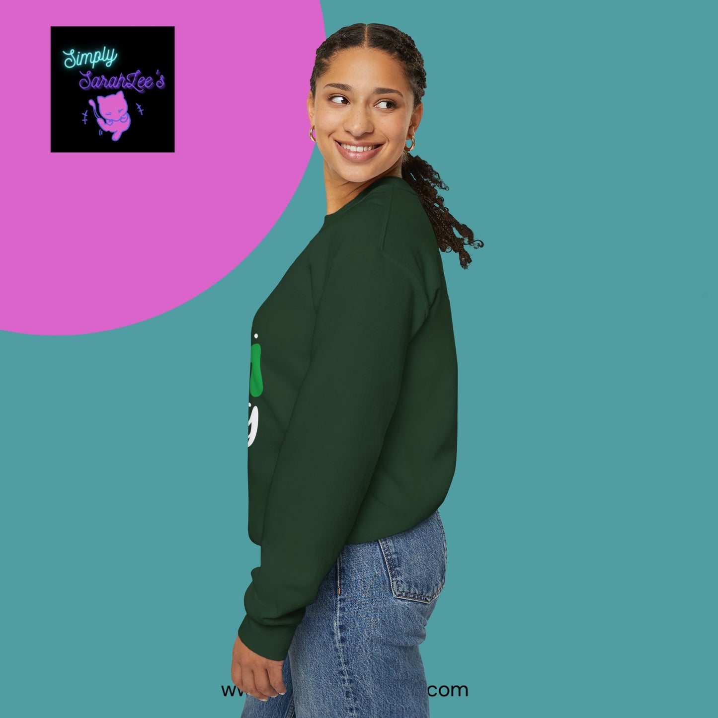 Lucky Charm Nanny Unisex Heavy Blend™ Crewneck Sweatshirt