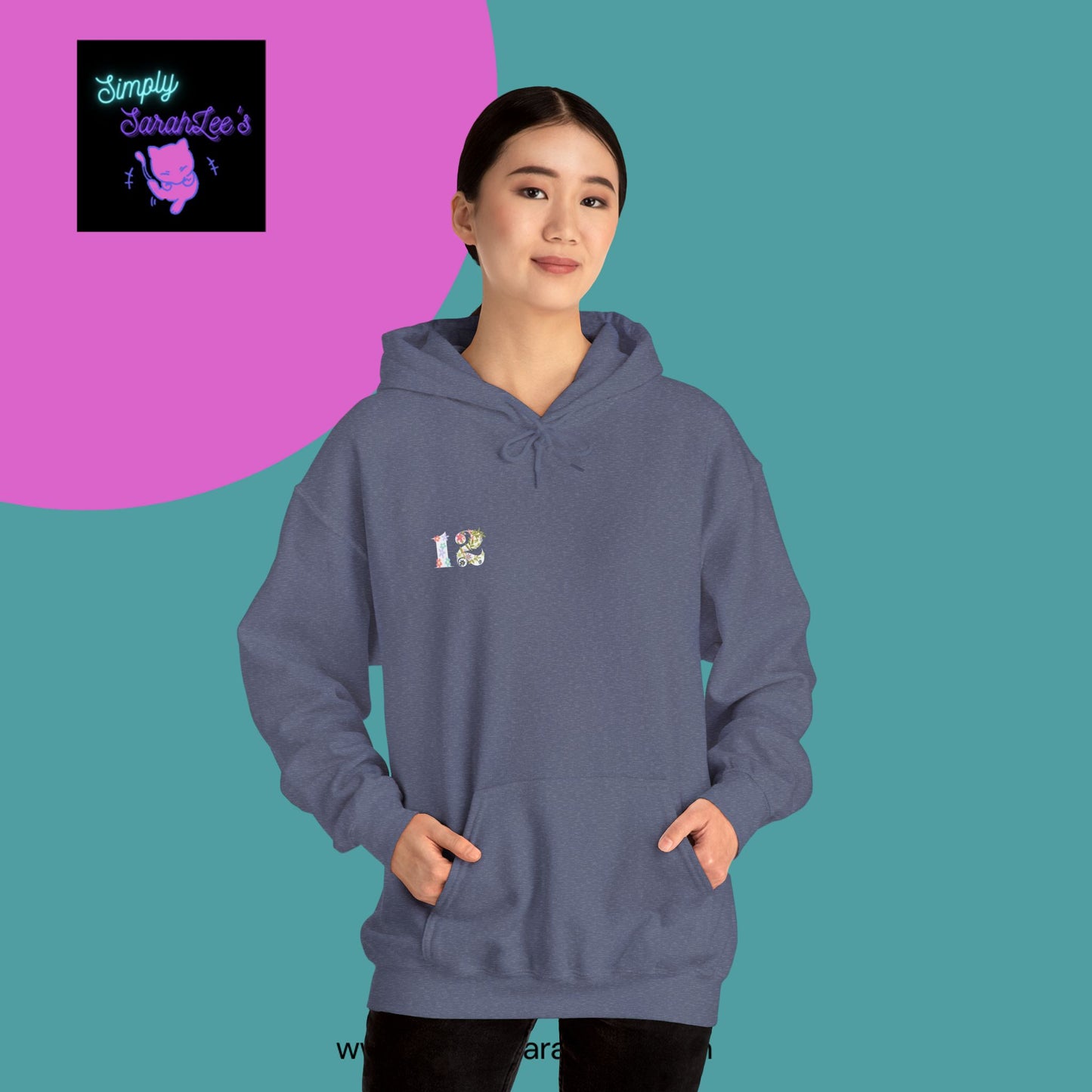 Sincy 12 *Custom Hoodie for Elysha* Unisex Heavy Blend Hooded Sweatshirt