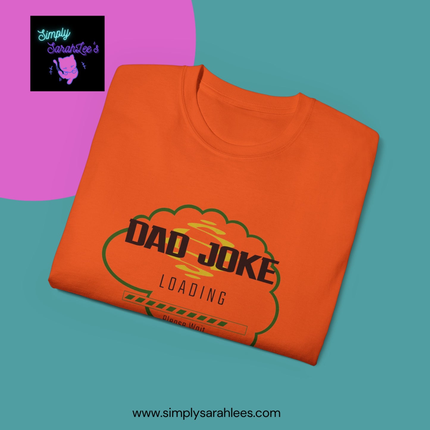 Dad Joke Loading brain T-shirt