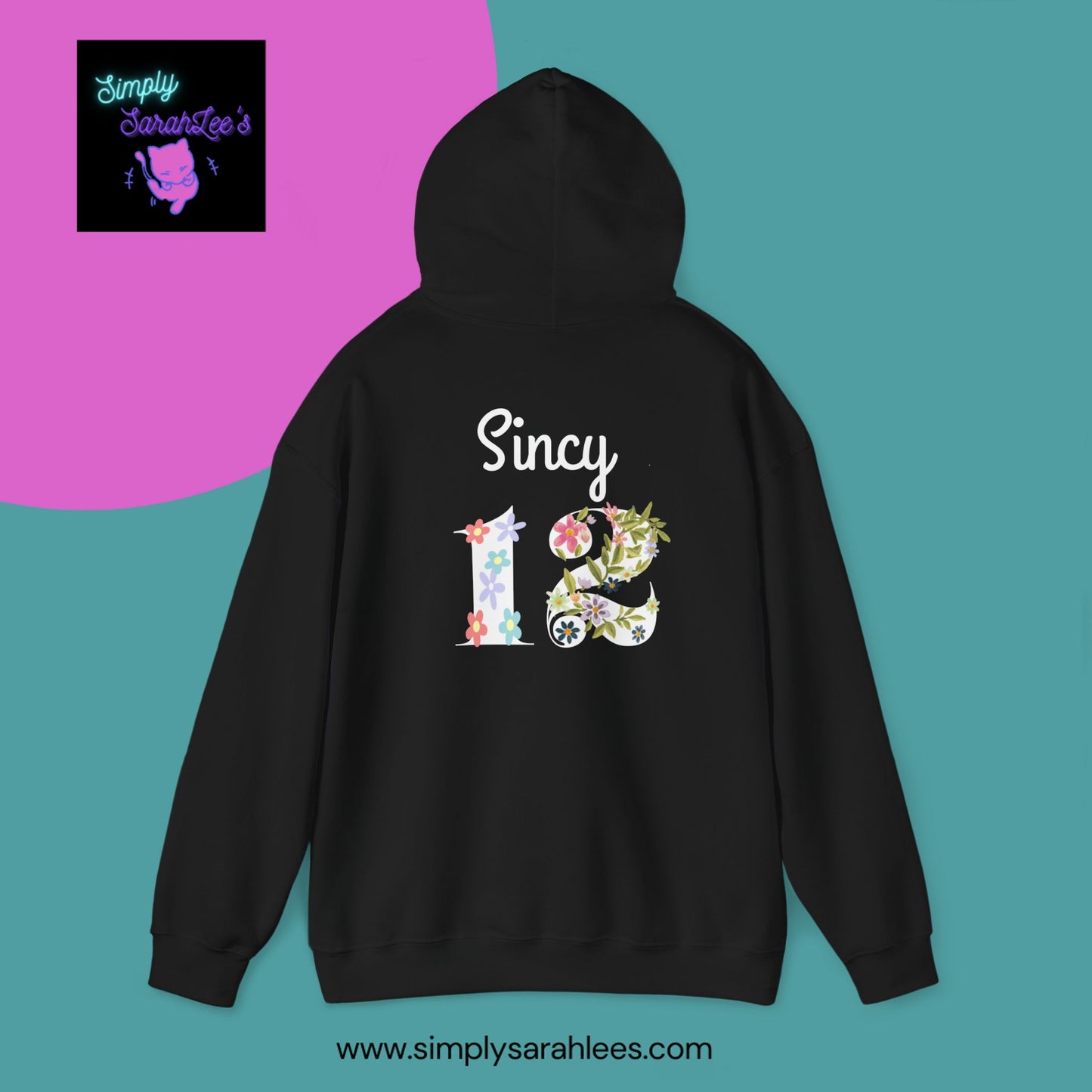 Sincy 12 *Custom Hoodie for Elysha* Unisex Heavy Blend Hooded Sweatshirt