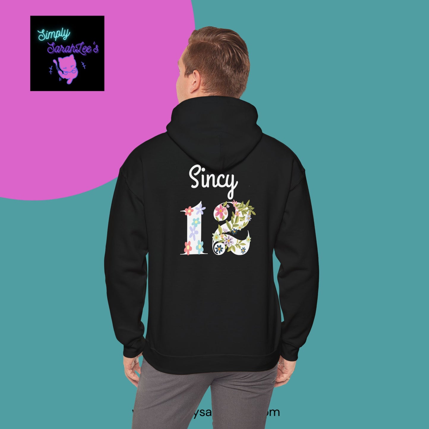 Sincy 12 *Custom Hoodie for Elysha* Unisex Heavy Blend Hooded Sweatshirt