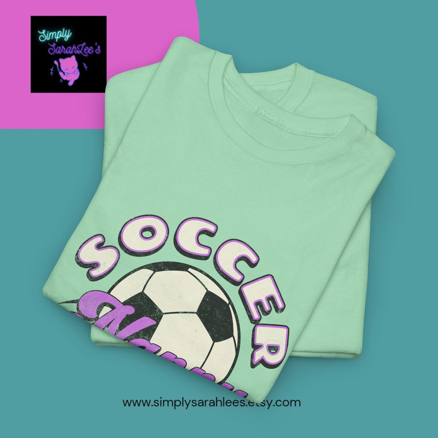 Soccer Nanny Unisex Heavy Cotton Tee