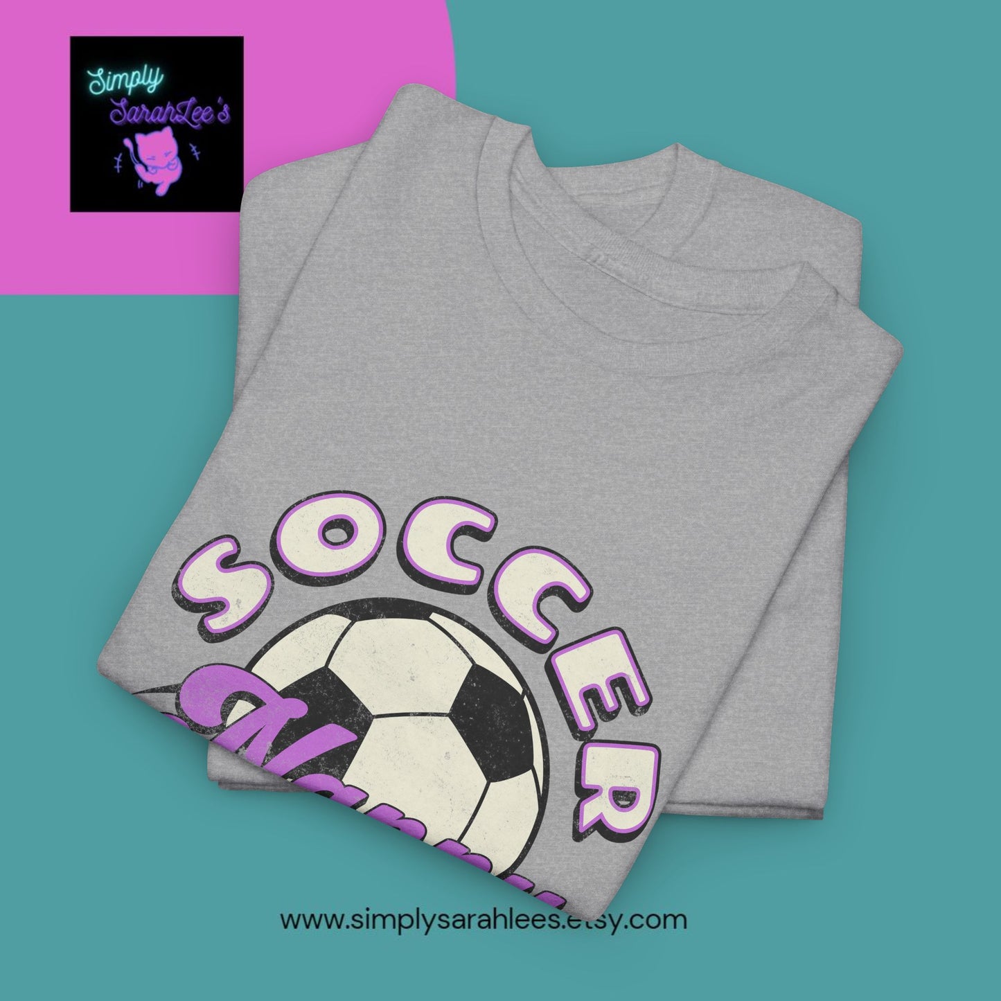 Soccer Nanny Unisex Heavy Cotton Tee