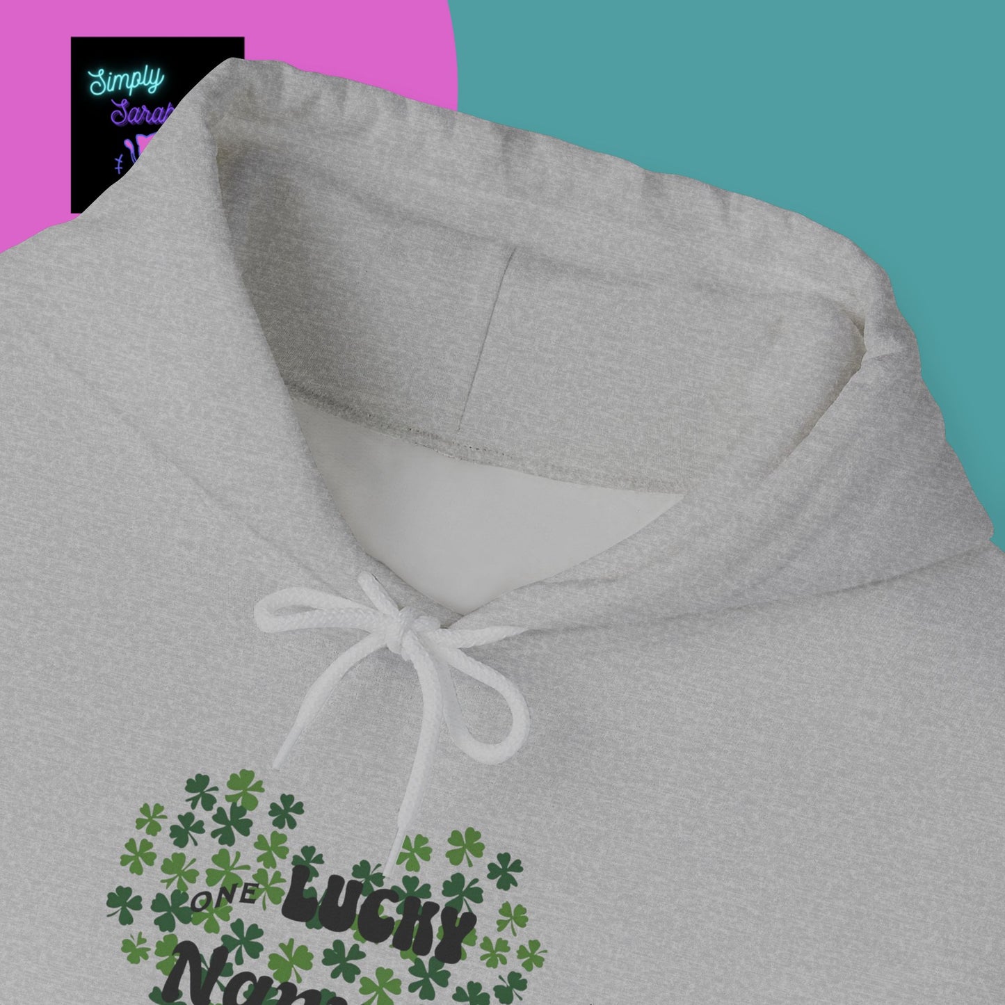 One Lucky Nanny Unisex Heavy Blend™ Hooded Sweatshirt