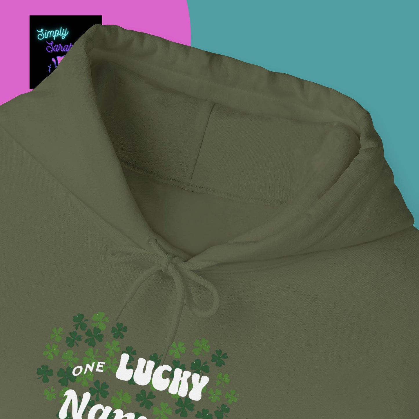 One Lucky Nanny Unisex Heavy Blend™ Hooded Sweatshirt