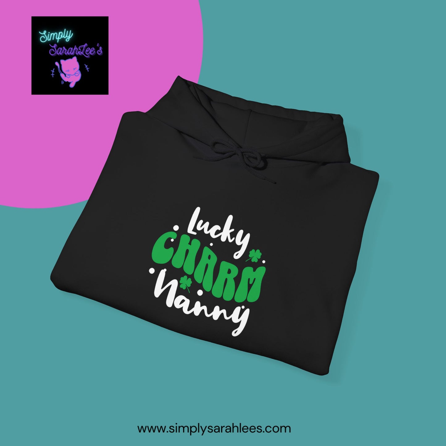 Lucky Charm Nanny Unisex Heavy Blend™ Hooded Sweatshirt