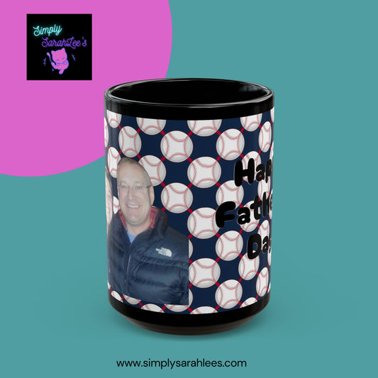 Father's day *Custom for Elysha* Black Mug (11oz, 15oz)