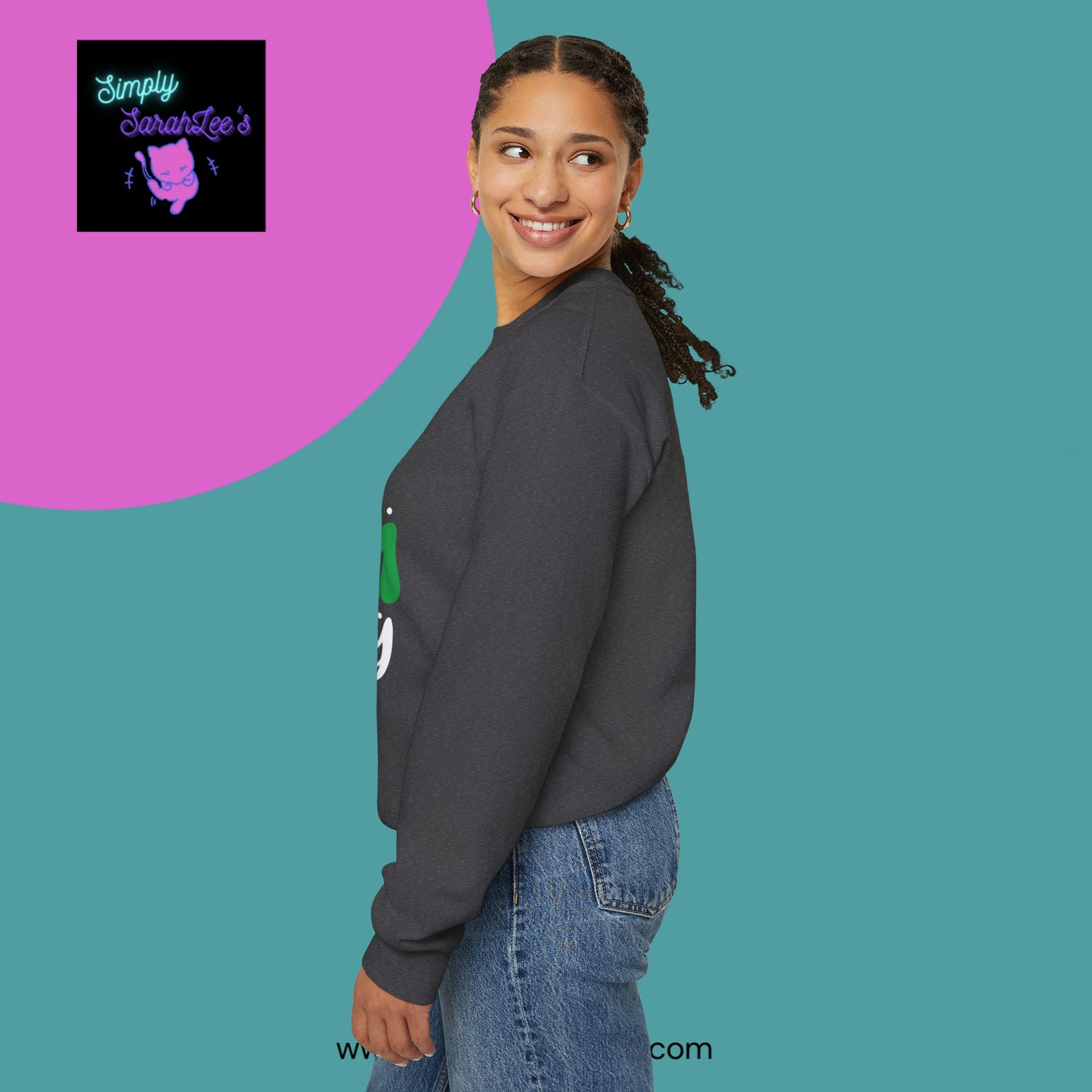 Lucky Charm Nanny Unisex Heavy Blend™ Crewneck Sweatshirt