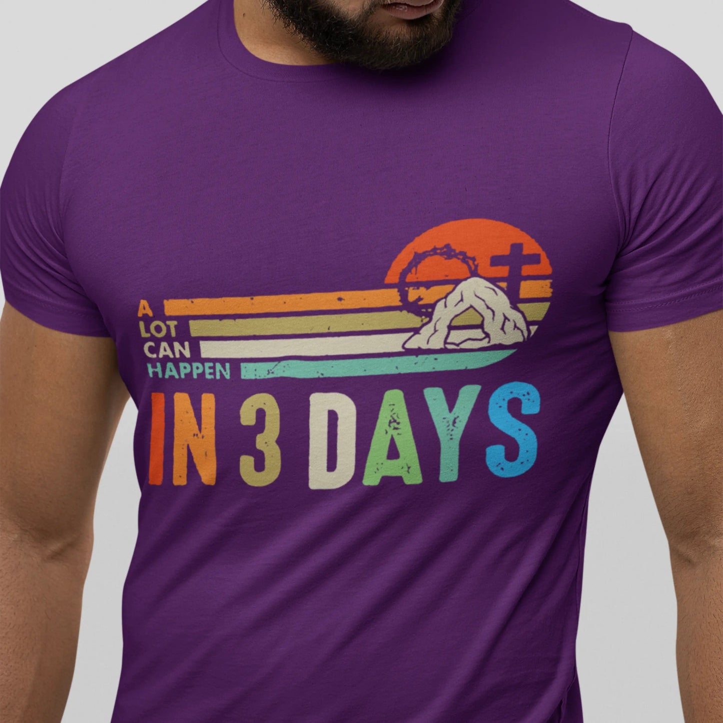 A Lot Can Happen In 3 Days Cotton t-shirt