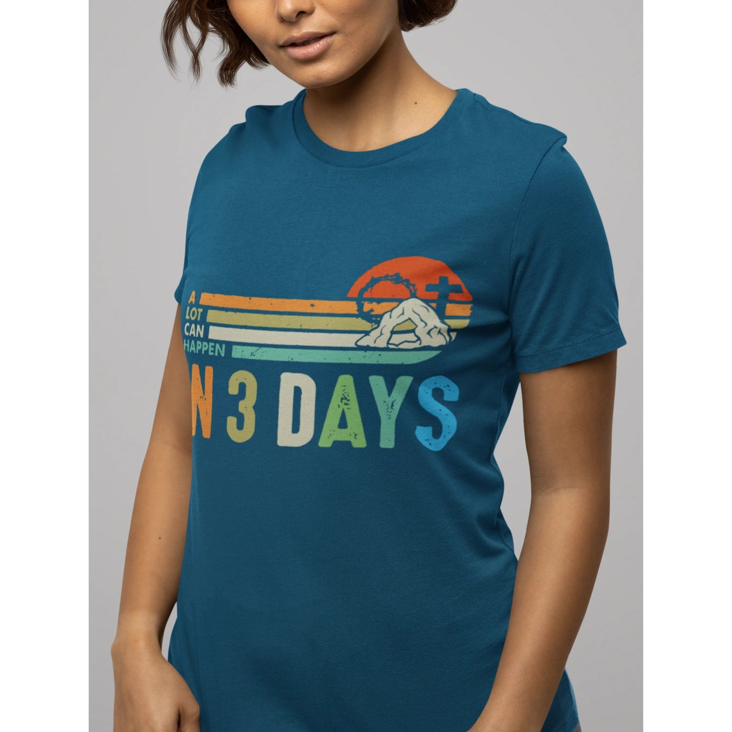 A Lot Can Happen In 3 Days Cotton t-shirt