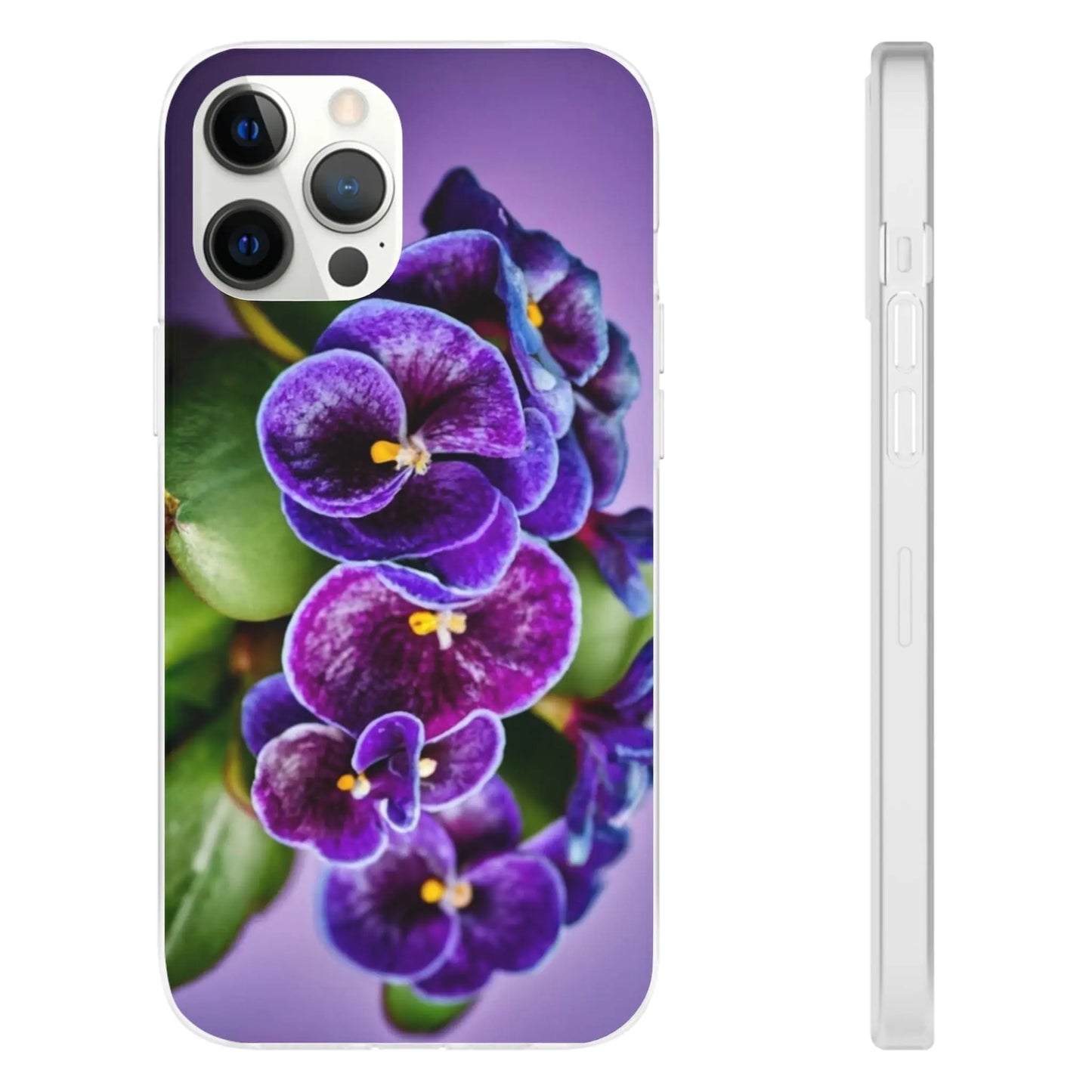 African Violet photo on Flexi Cases - Version 1 *Custom for Susan