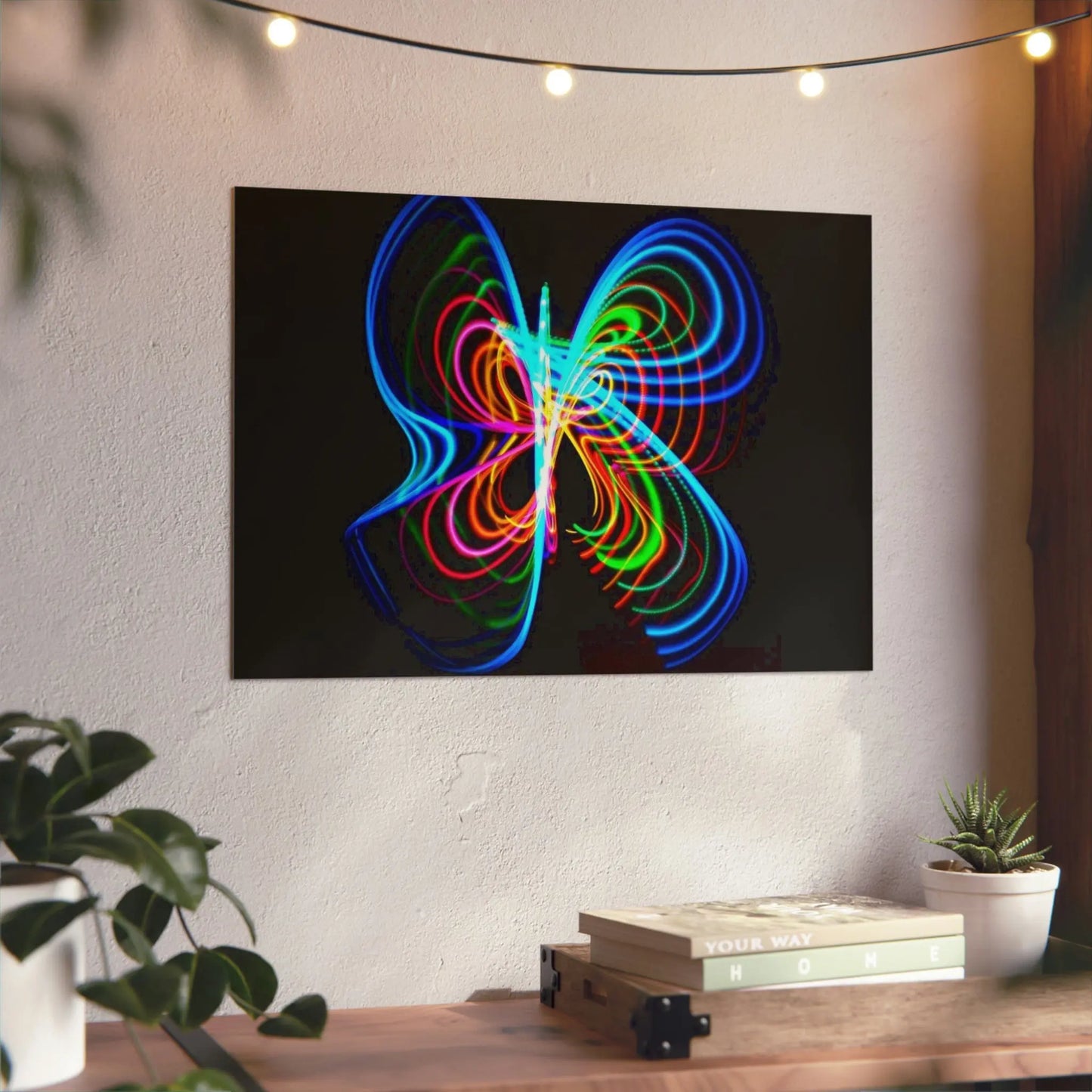 Butterfly Hula Hoop Rainbow Aluminum Composite Panels