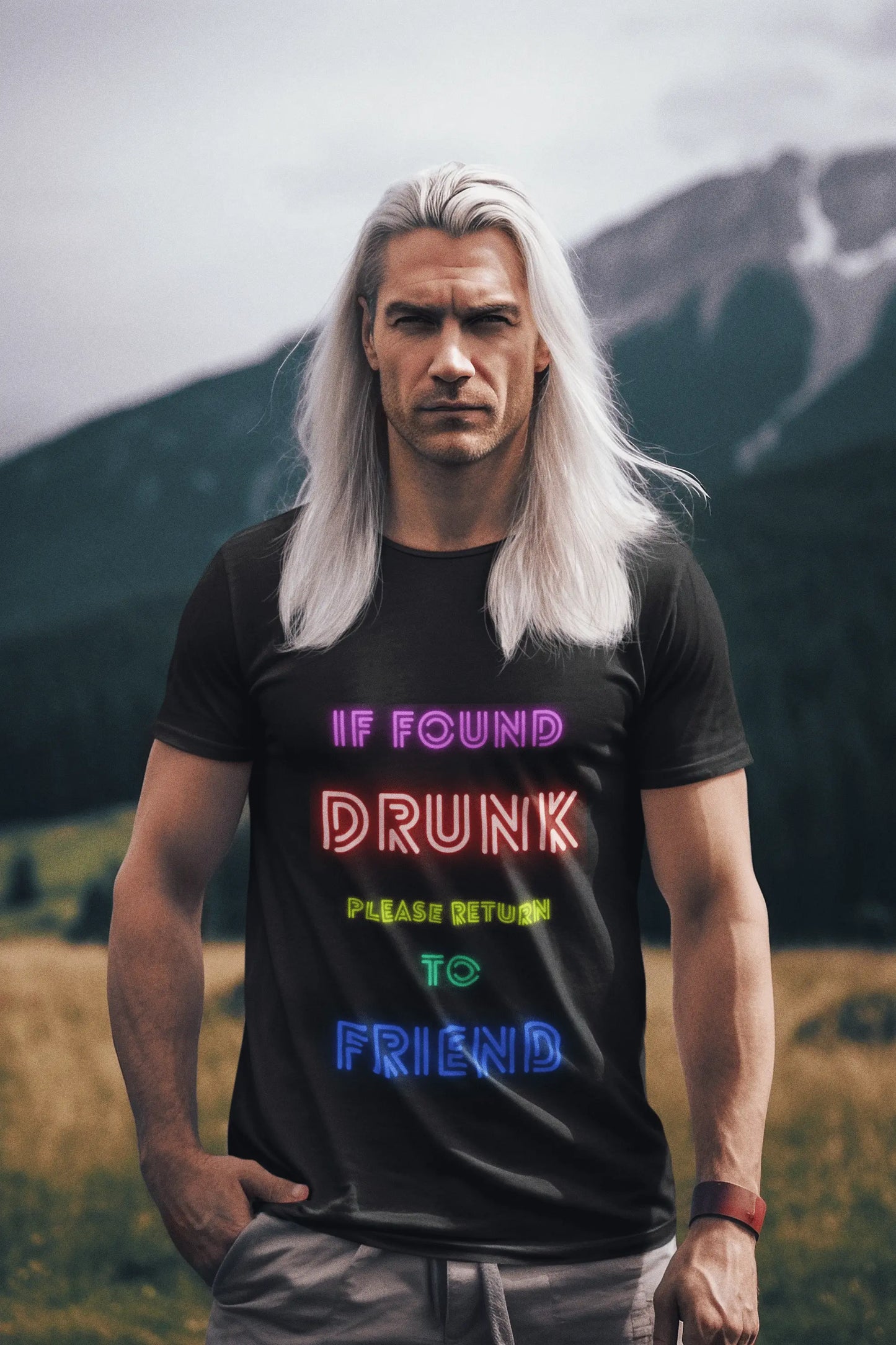 Drunk Friend 1 Unisex Softstyle T-Shirt