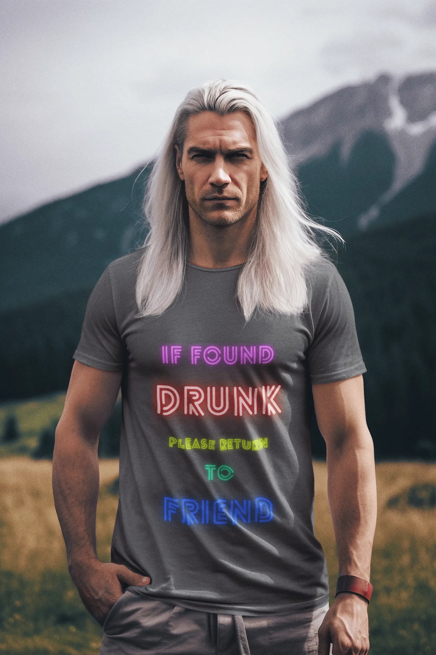 Drunk Friend 1 Unisex Softstyle T-Shirt