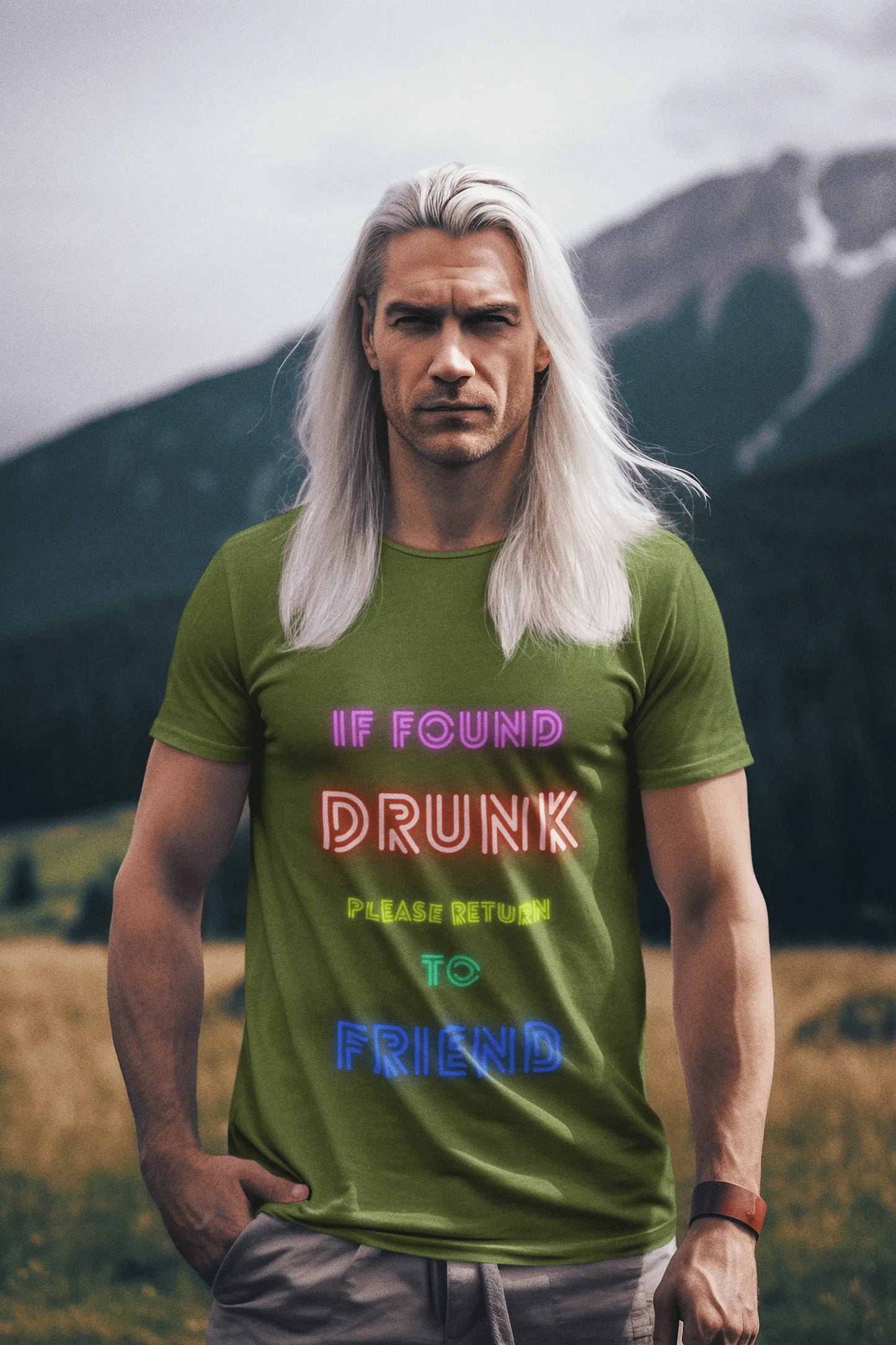 Drunk Friend 1 Unisex Softstyle T-Shirt