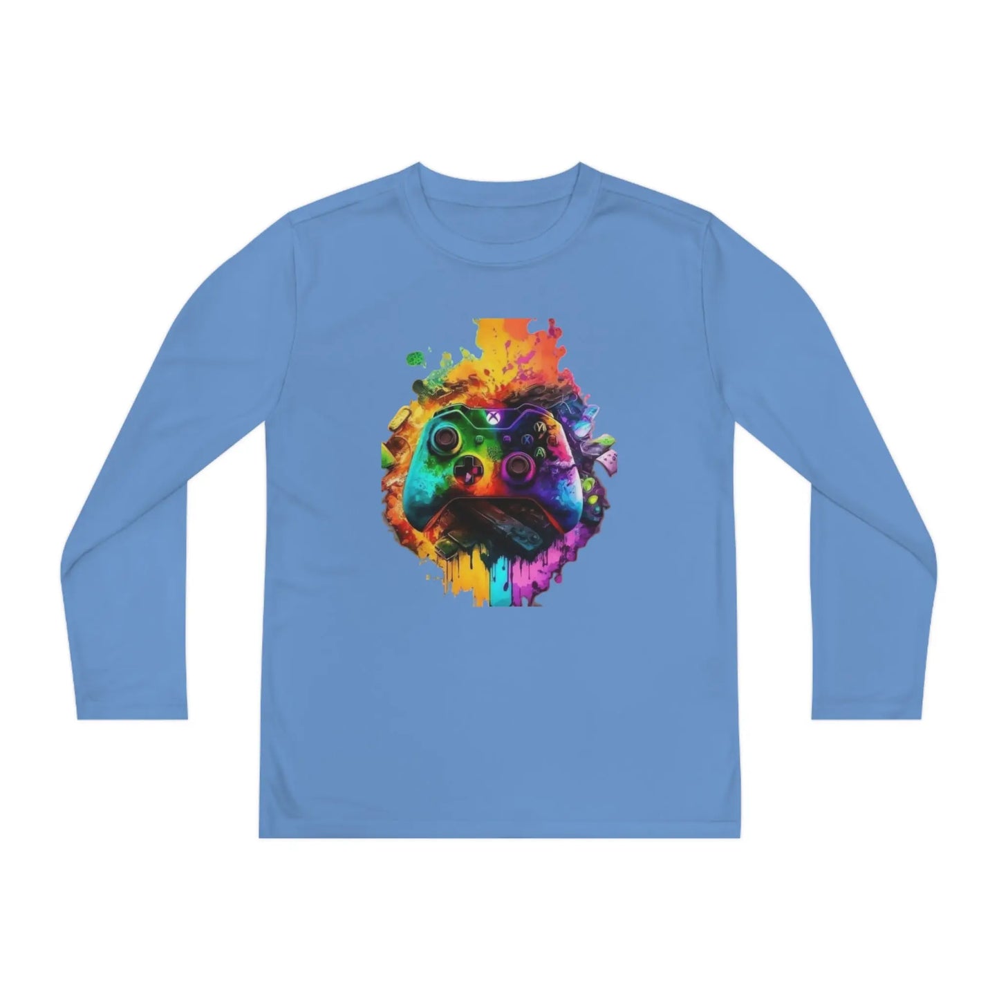 Gamer Shirt *Custom for Crabbie* Youth Long Sleeve Competitor Tee Printify