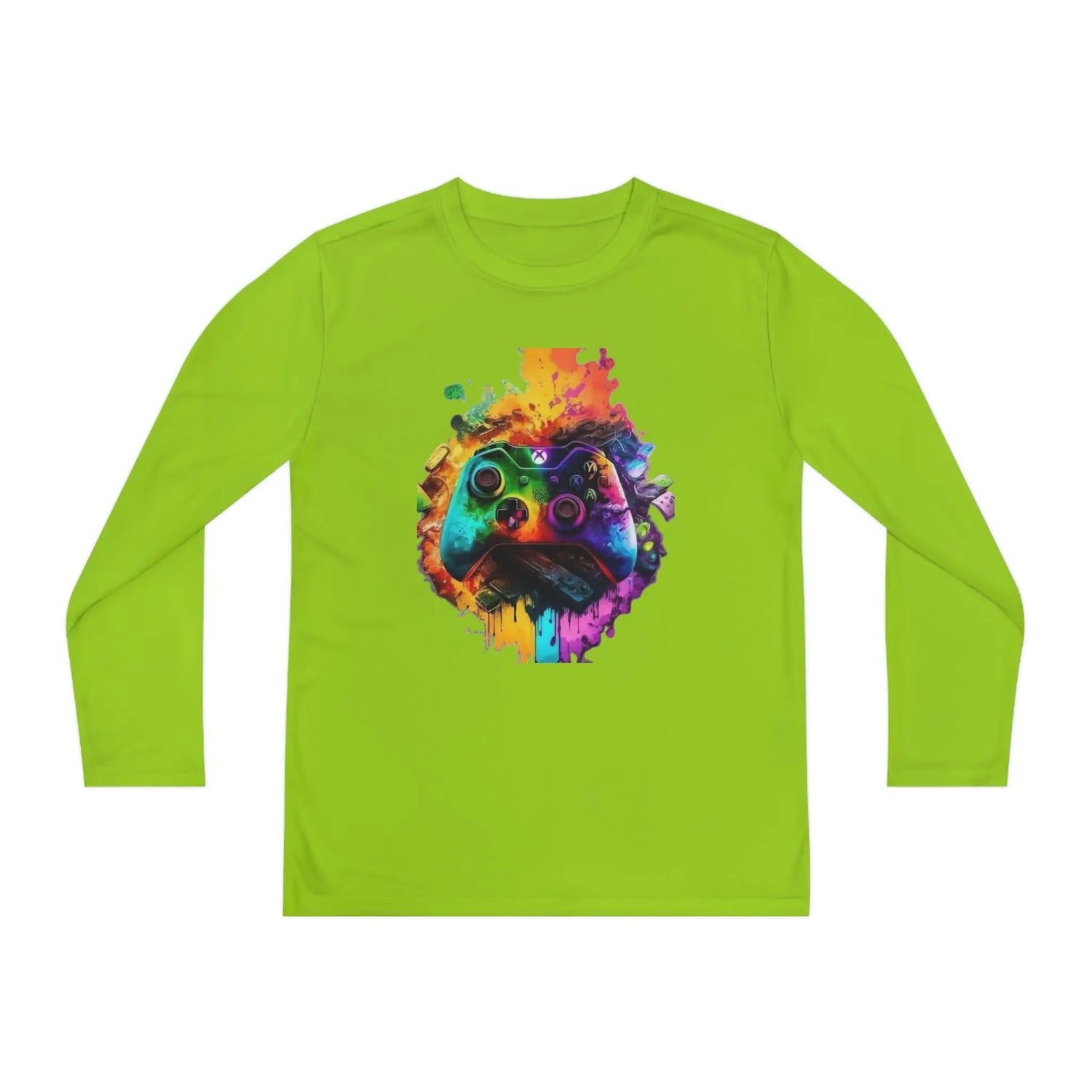 Gamer Shirt *Custom for Crabbie* Youth Long Sleeve Competitor Tee Printify