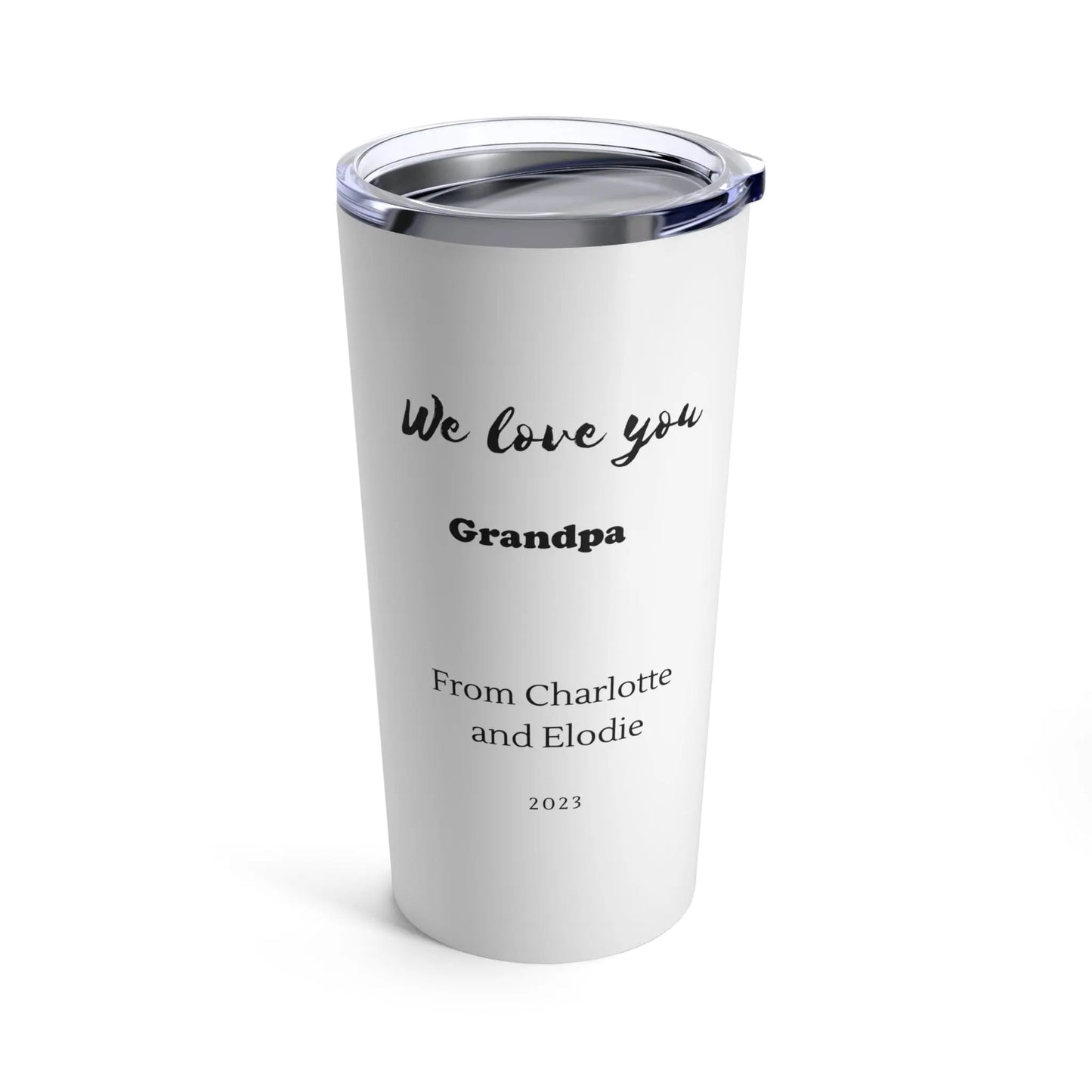 Grandpa Cup *Custom for Matt * Ringneck Tumbler, 20oz