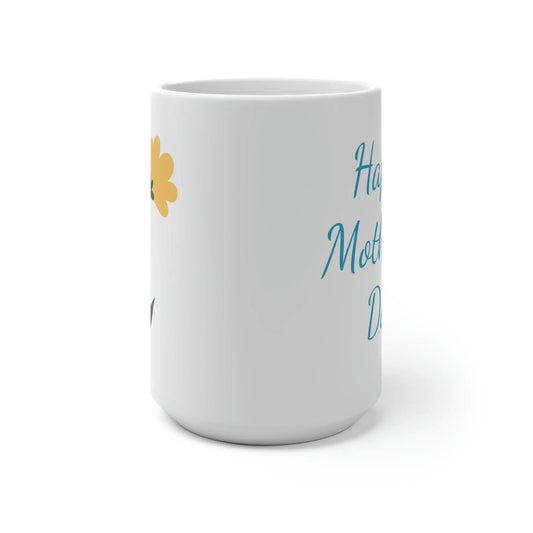 Happy Mother's day with flower Heat-activated Color Changing Mug