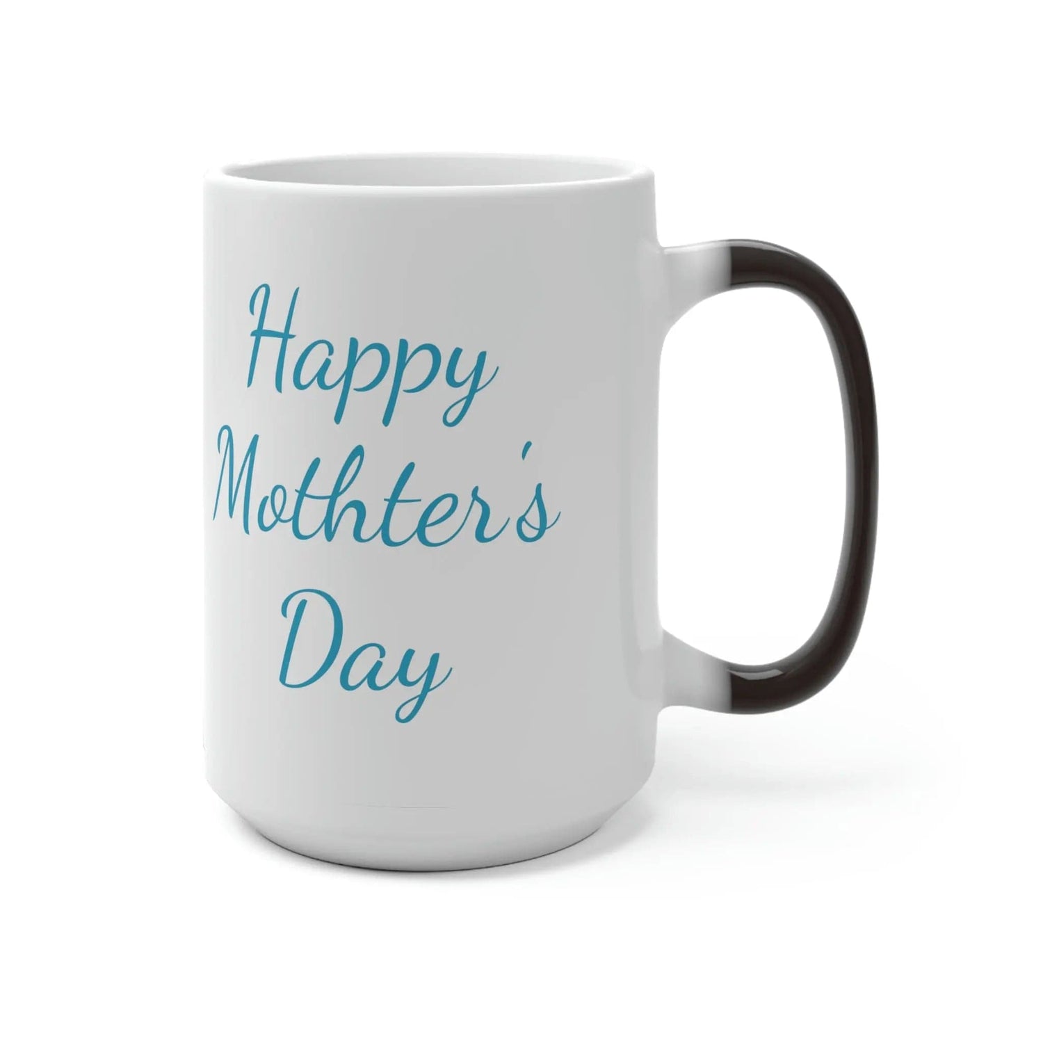 Happy Mother's day with flower Heat-activated Color Changing Mug