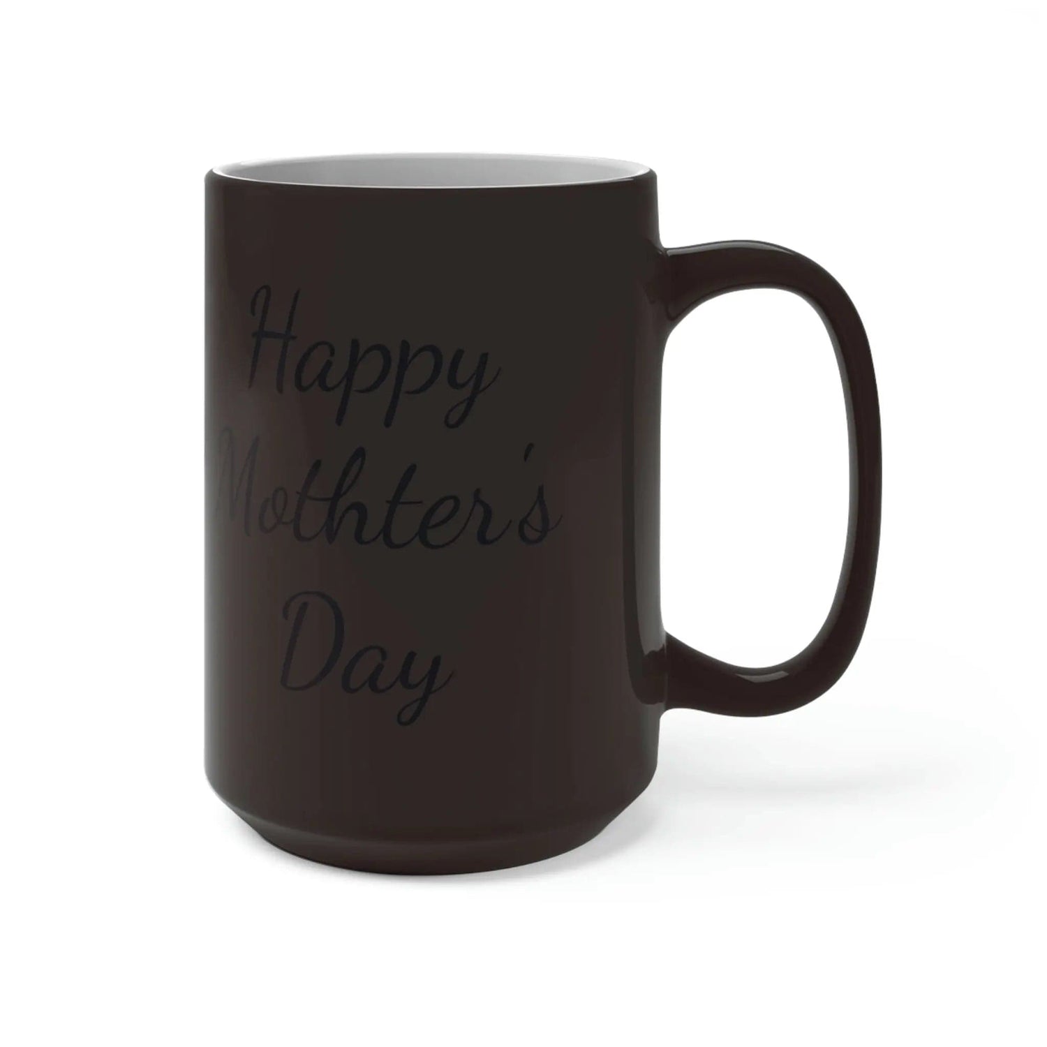 Happy Mother's day with flower Heat-activated Color Changing Mug