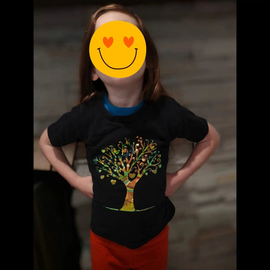 Heart Tree t-shirt for kids