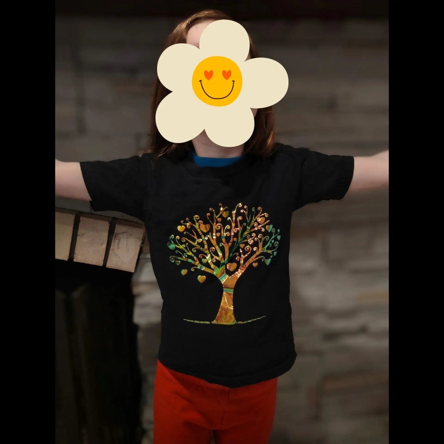 Heart Tree t-shirt for kids