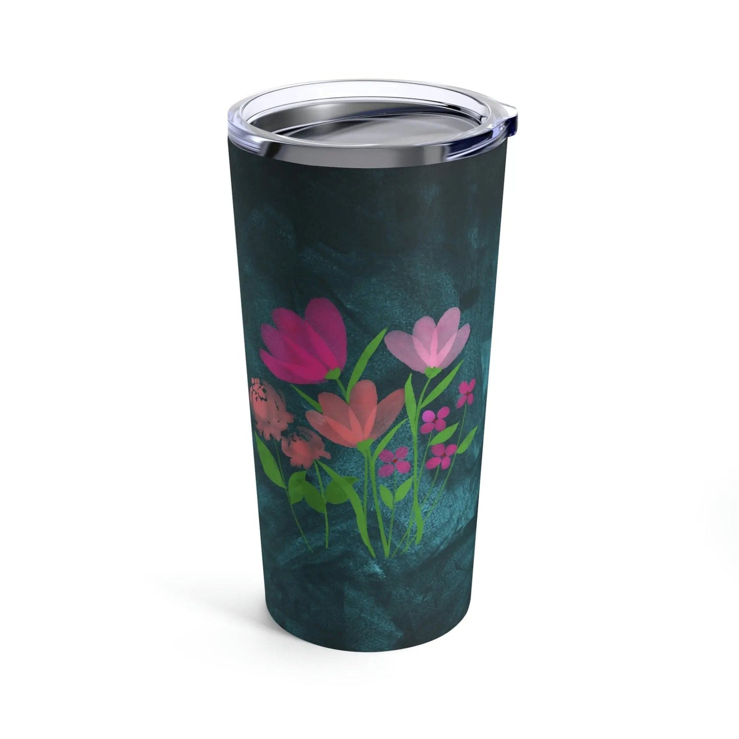 In a field of roses She is a wildflower, Tumbler 20oz