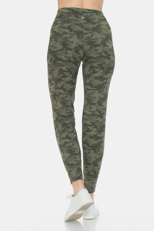 Leggings Depot Camouflage High Waist Leggings Trendsi