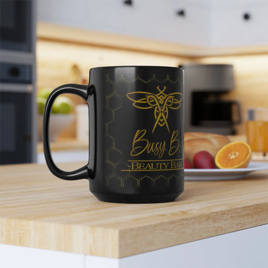 Logo Cup *Custom for Shibby* Black Mug, 15oz