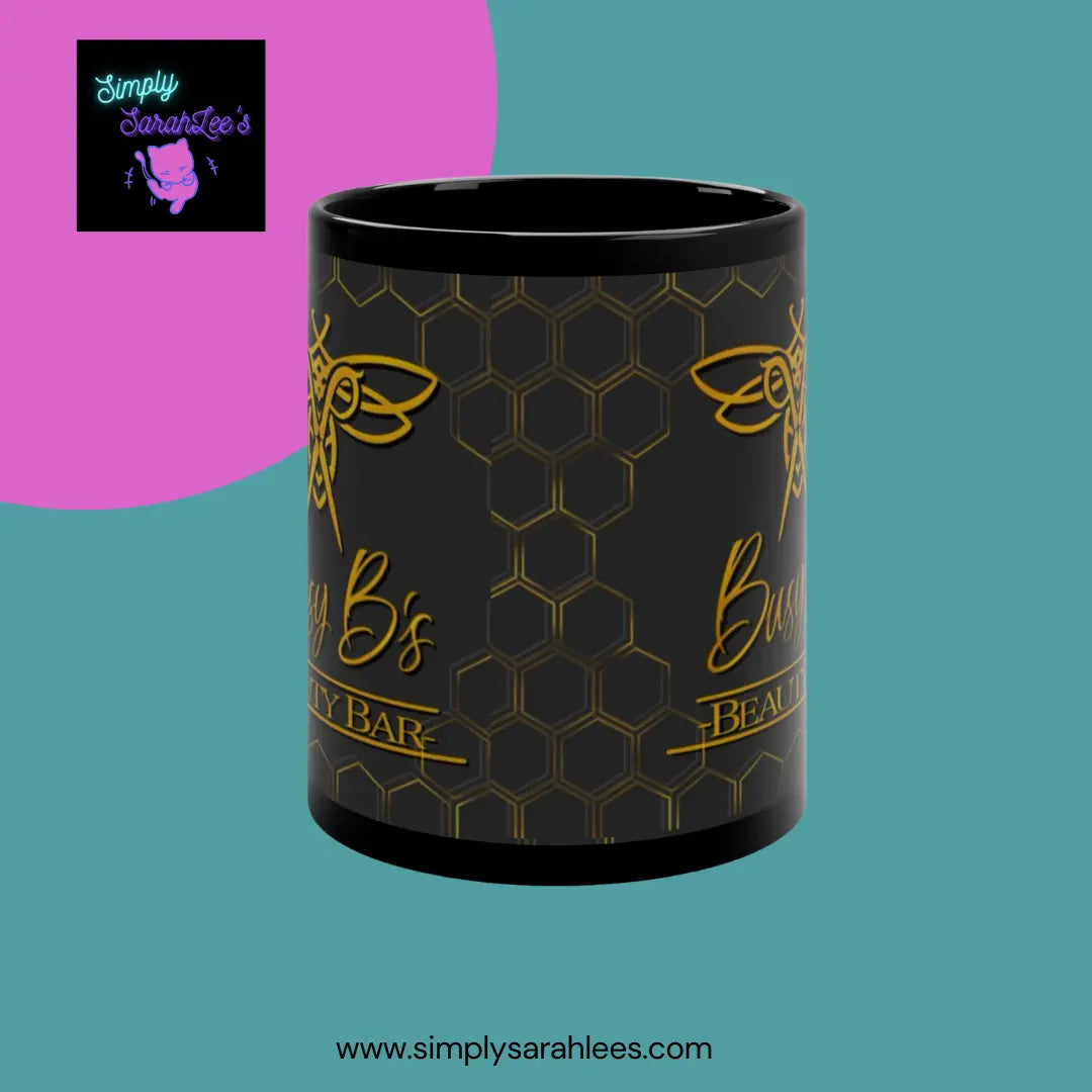 Logo cup *Custom for Shibby* 11oz Black Mug - Version 1