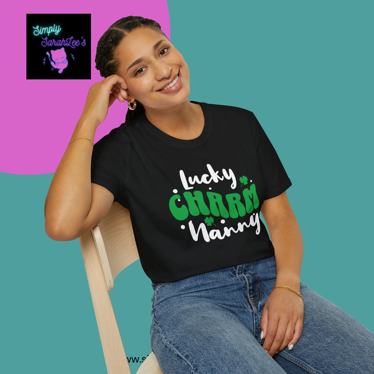 Lucky Charm Nanny Unisex Softstyle T-Shirt Printify