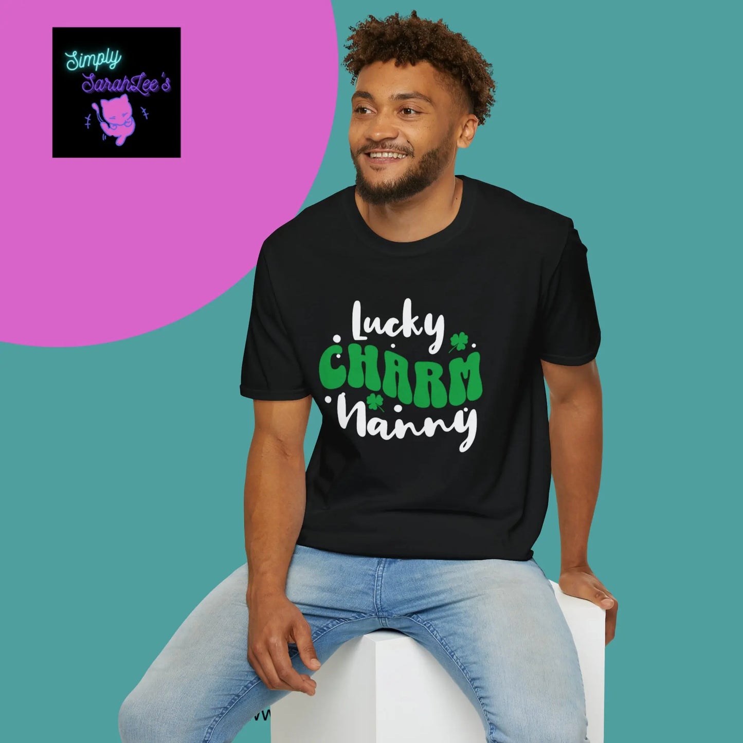 Lucky Charm Nanny Unisex Softstyle T-Shirt Printify