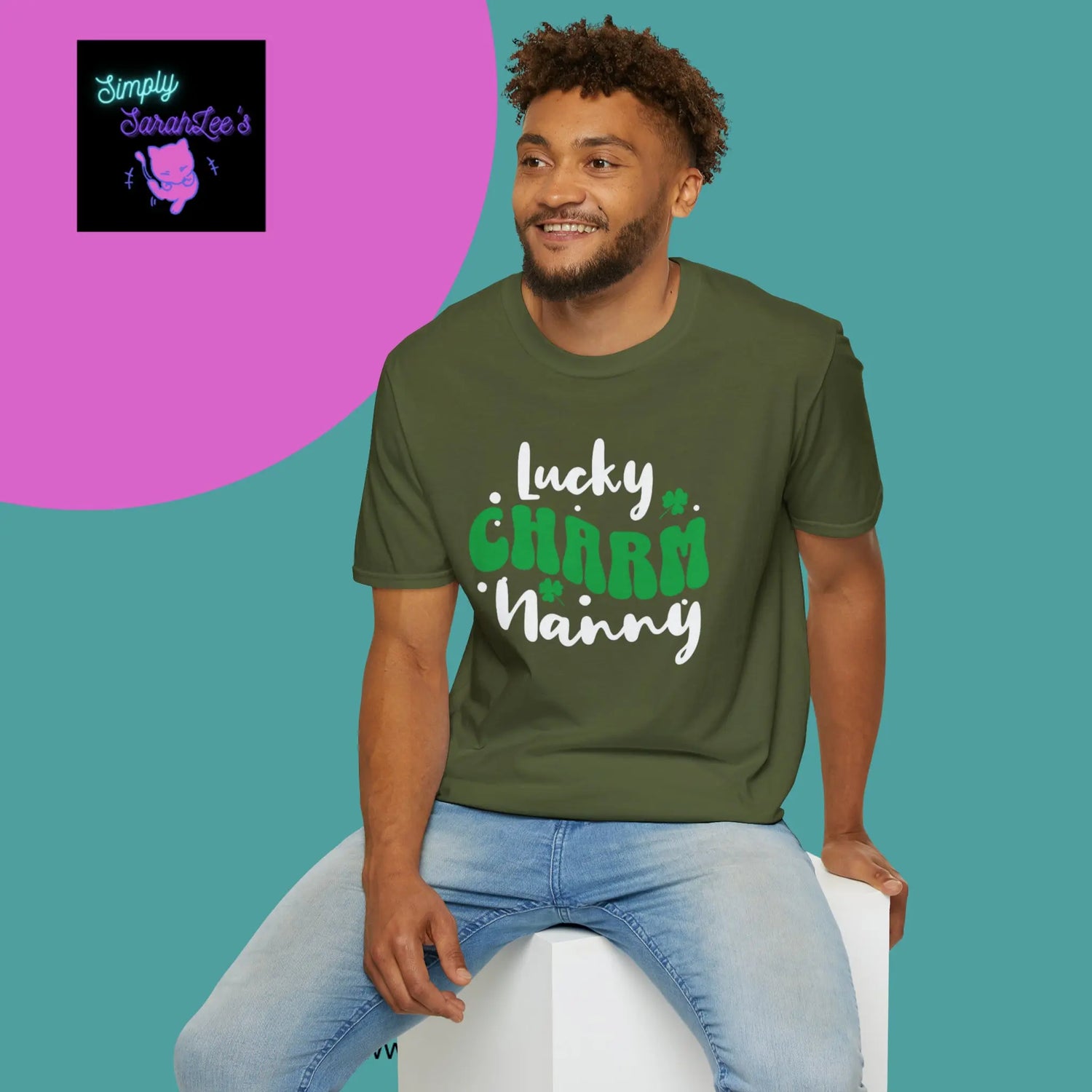 Lucky Charm Nanny Unisex Softstyle T-Shirt Printify